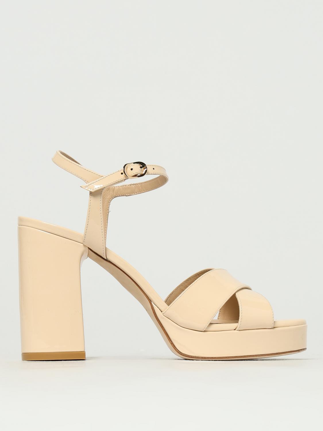 Stuart Weitzman Shoes Woman Color Yellow Cream
