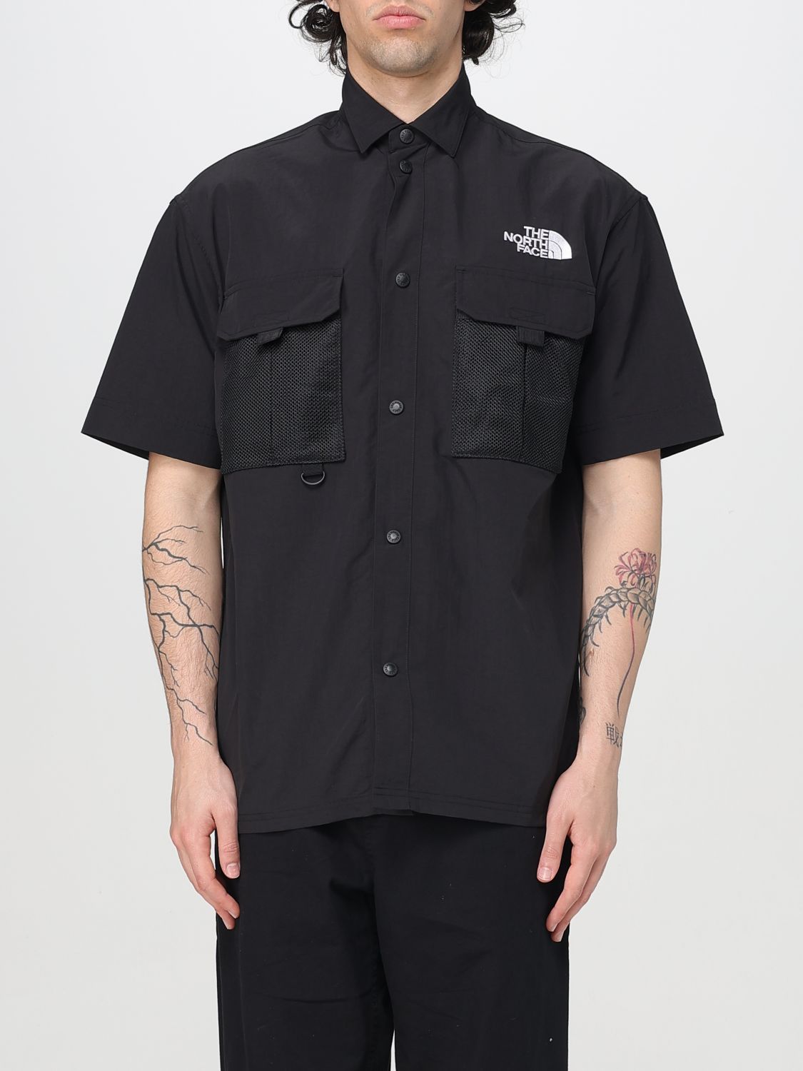 Shop The North Face Shirt Men Color Black