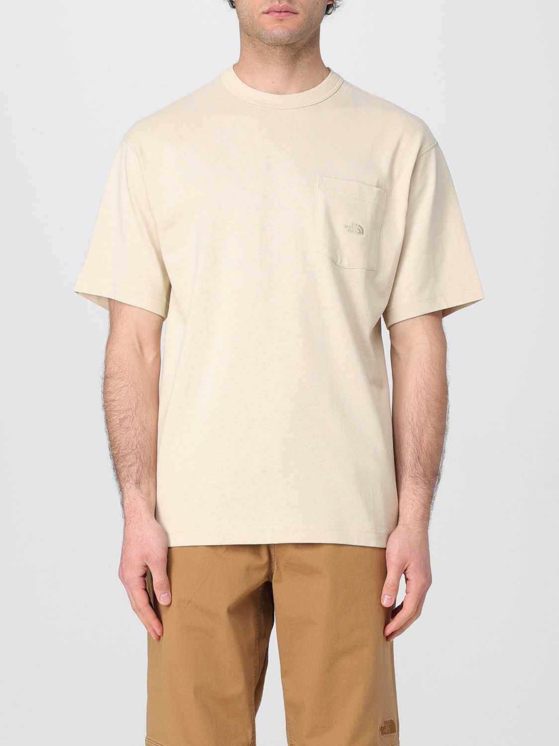 THE NORTH FACE T-SHIRT THE NORTH FACE MEN COLOR BEIGE 428993022