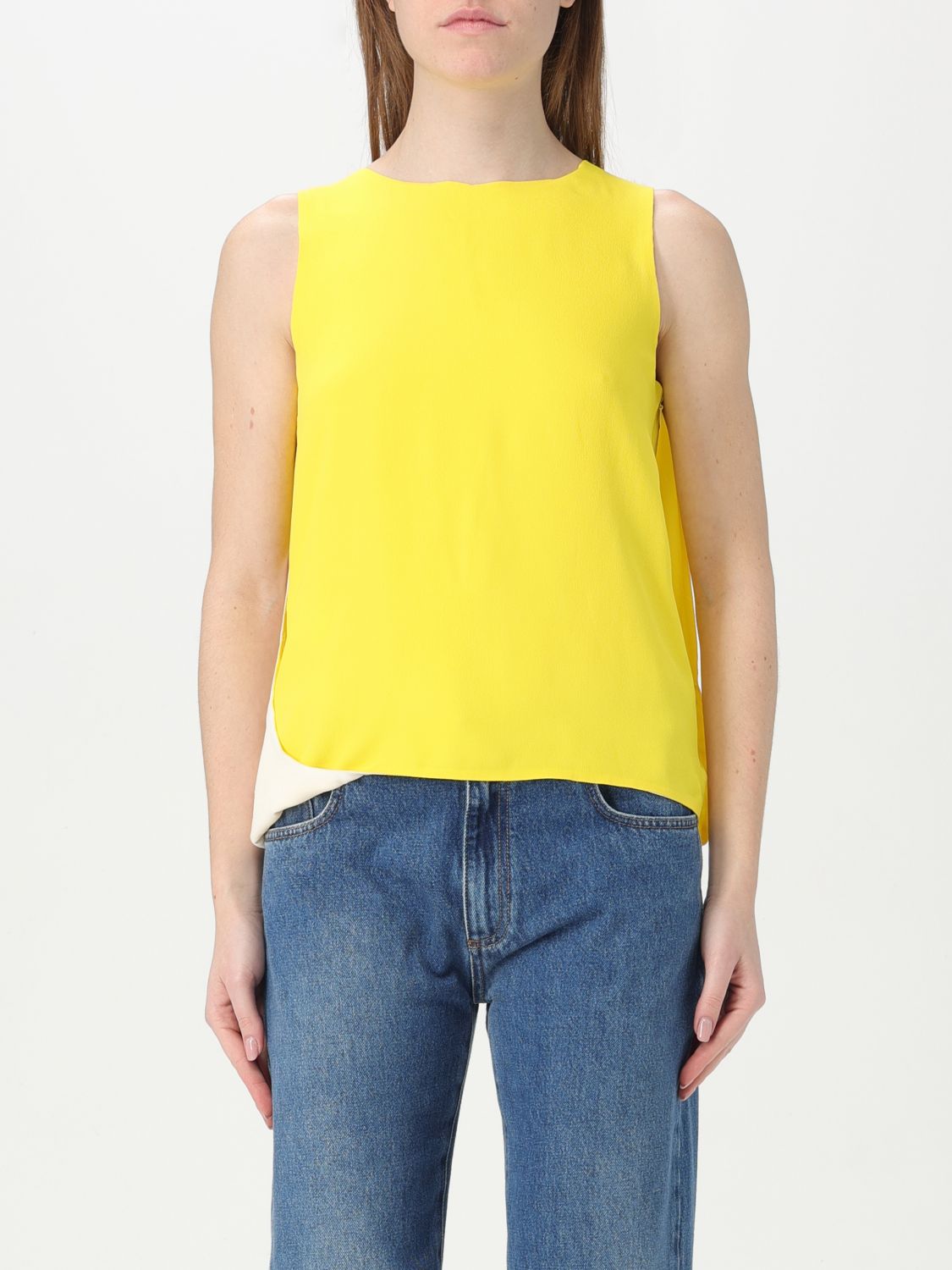 Msgm Top Damen Farbe Gelb In Gelb