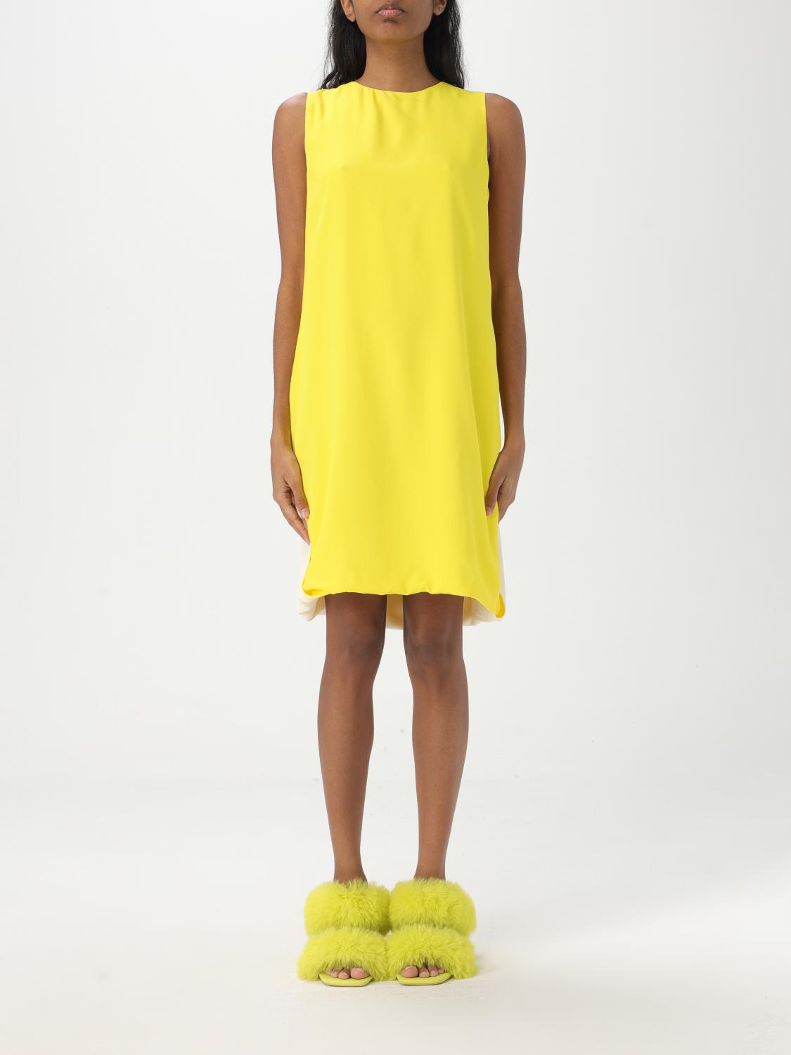 MSGM Dress Woman color Yellow　MSGM ドレス女性カラー イエロー MSGM