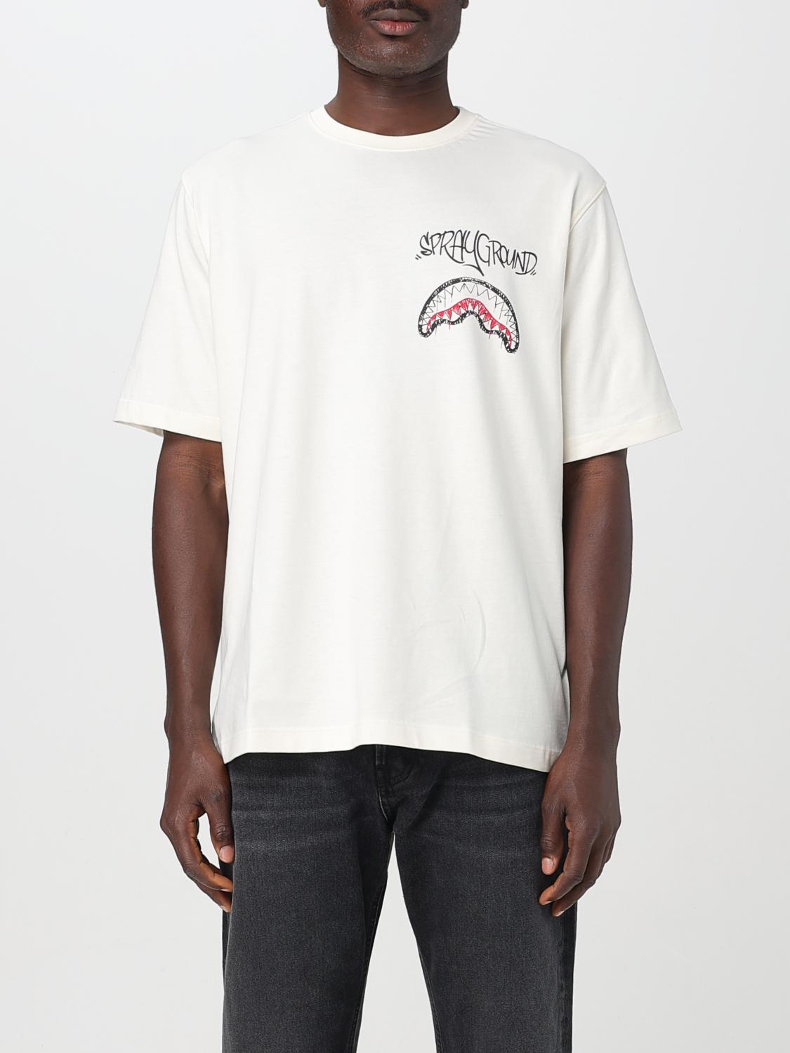 Sprayground T-shirt Men Color Ivory