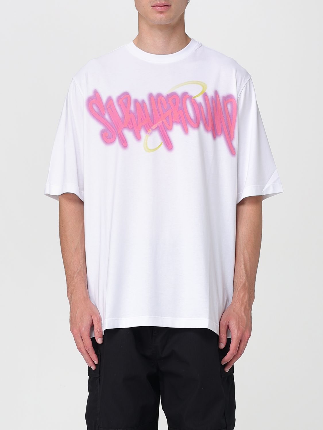 Sprayground T-shirt Men Color White