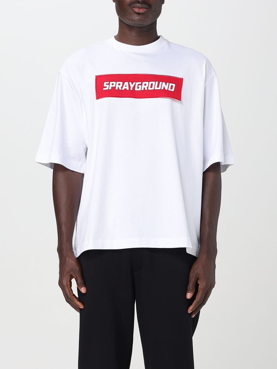 Sprayground T-shirt Men Color White