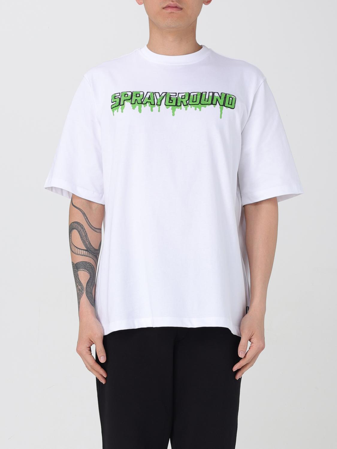 Sprayground T-shirt Herren Farbe Schwarz In Schwarz