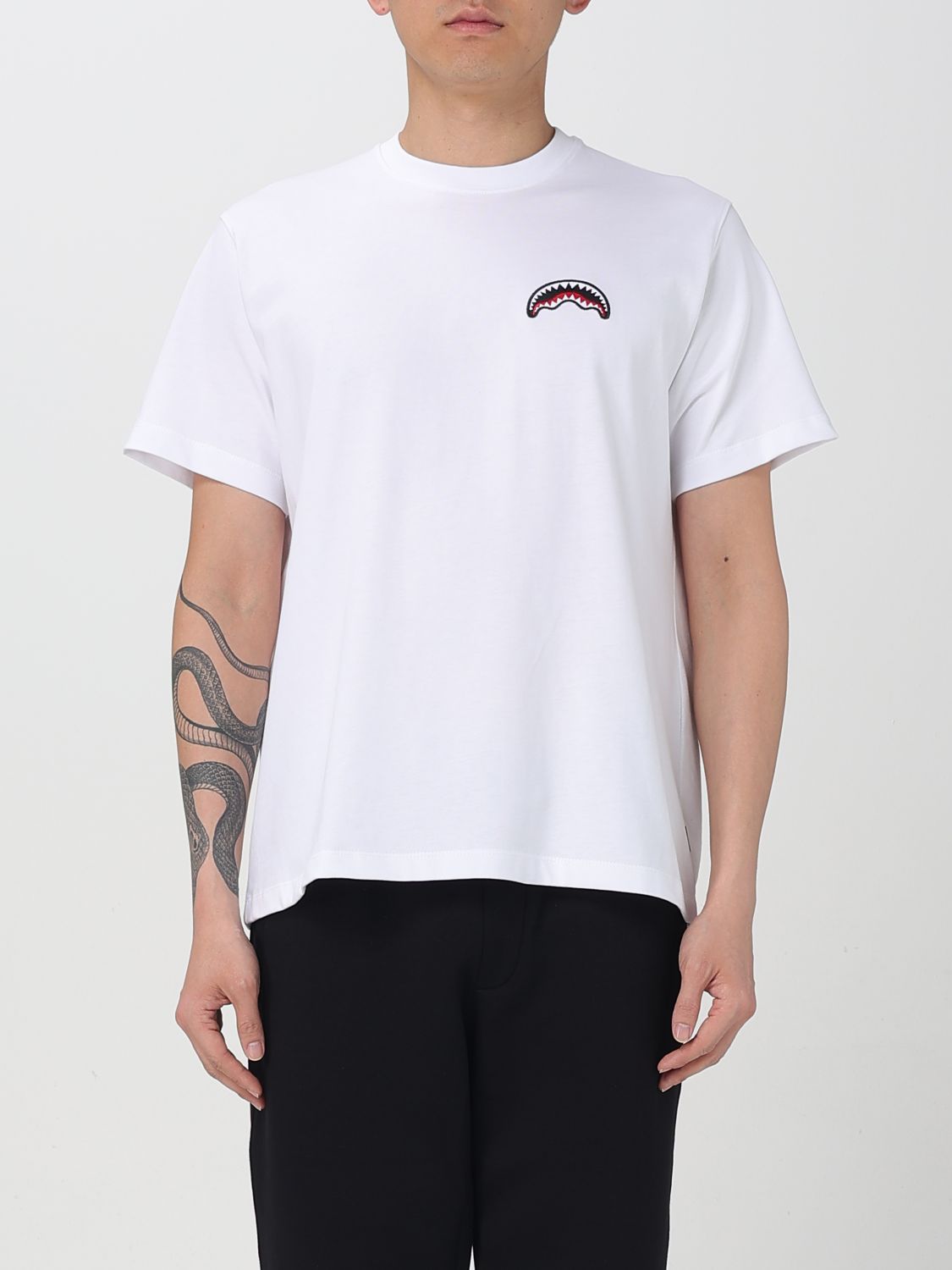 Sprayground Printed T-shirt In Weiss