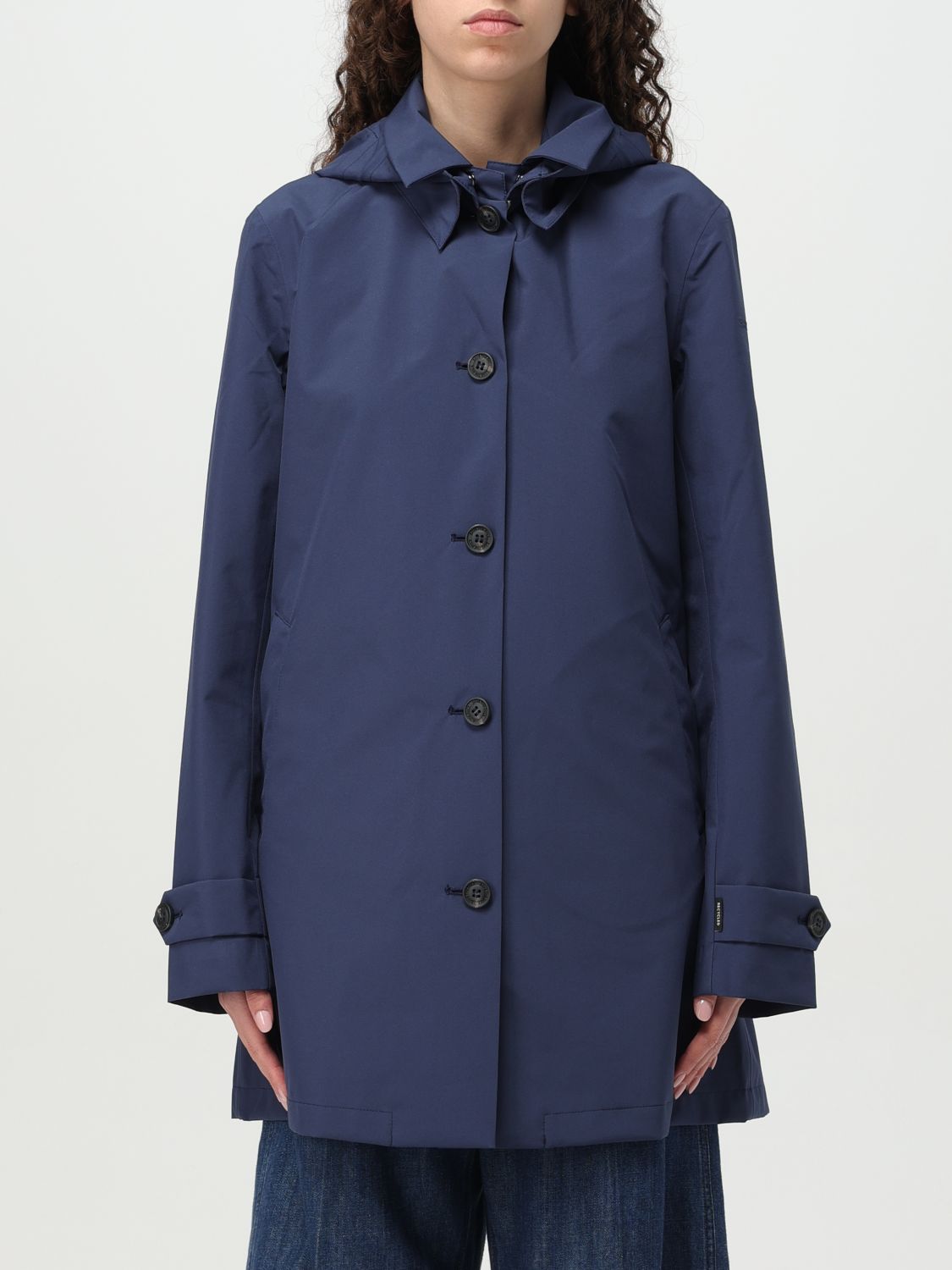 Save The Duck Jacket Woman Color Blue In Blau