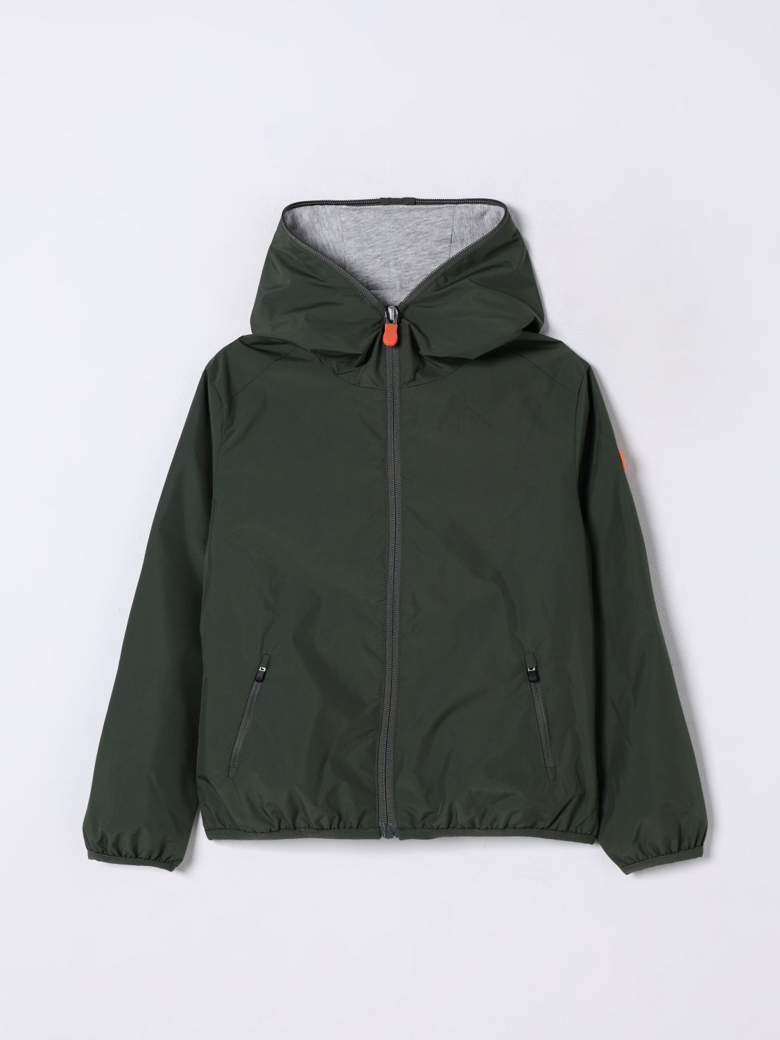 Save The Duck Jacket Kids Color Green In Green
