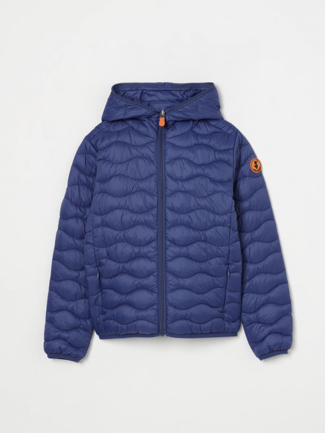 Save The Duck Jacket Kids Color Blue In Blue