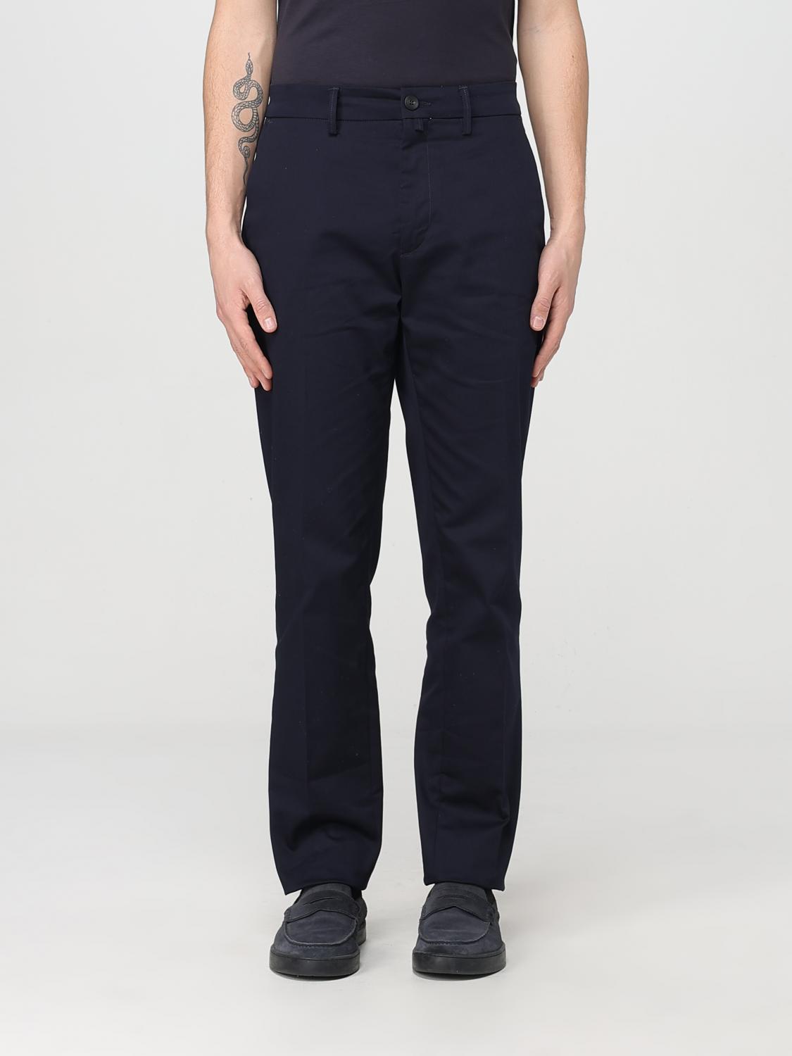 Siviglia Pants Men Color Blue In Black