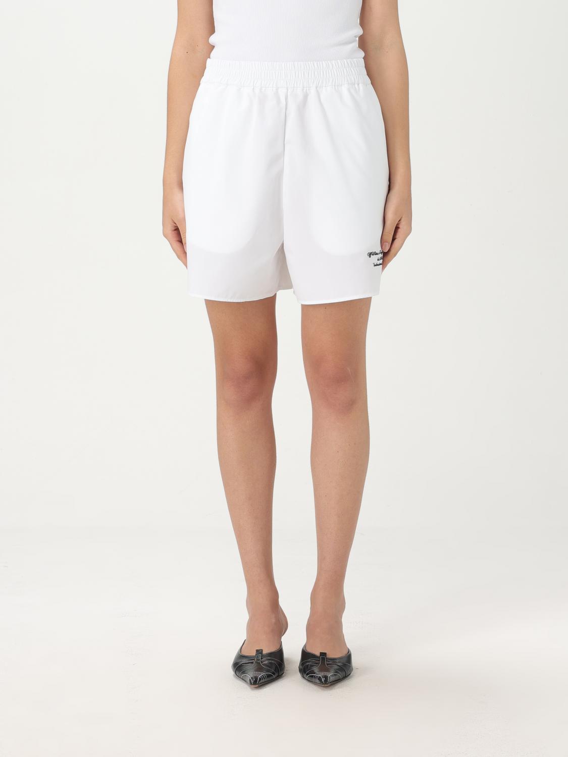 Off-white Short  Woman Color White In White