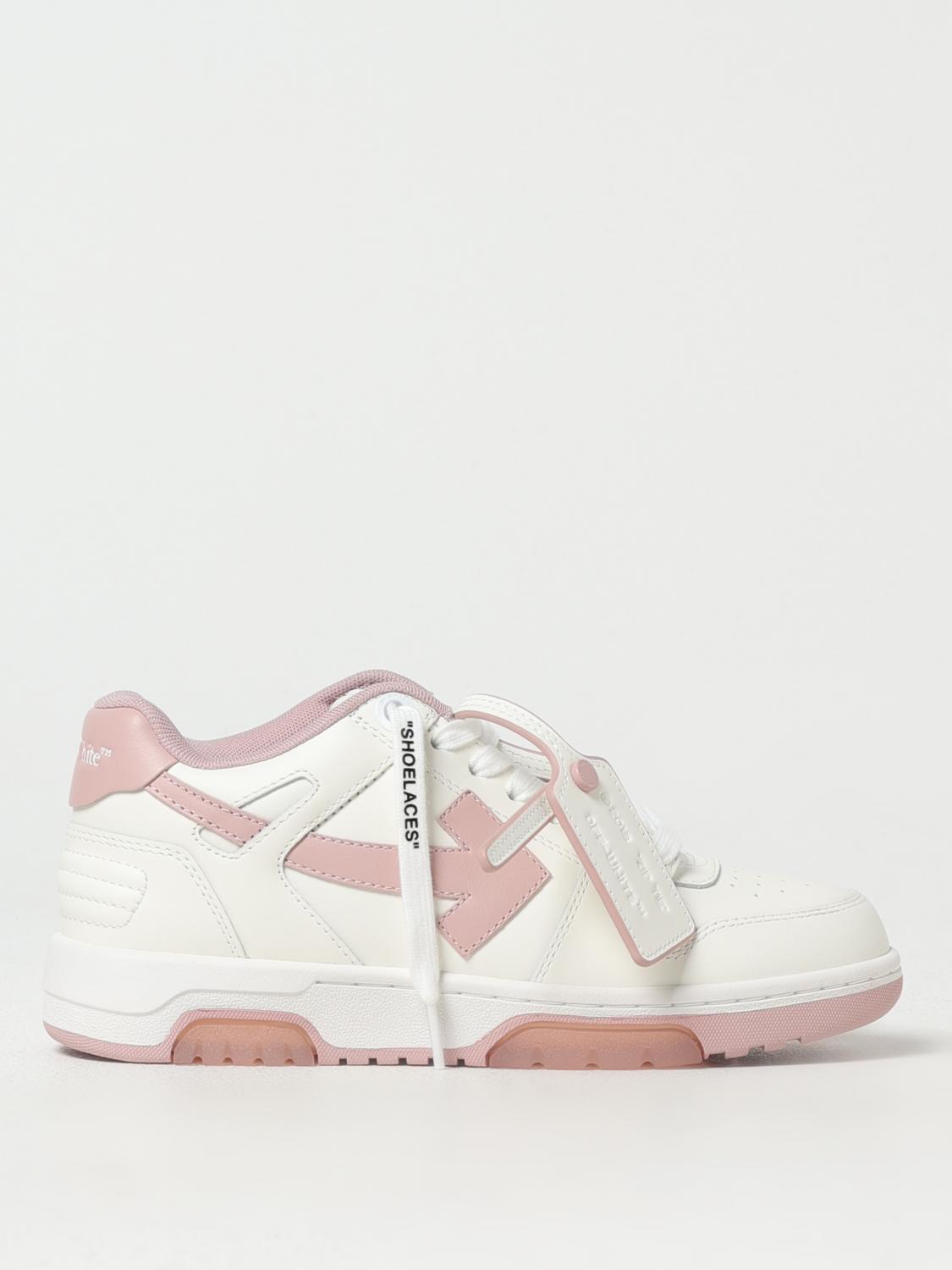 Off-white Off White Out Of Office Leather Sneakers In White