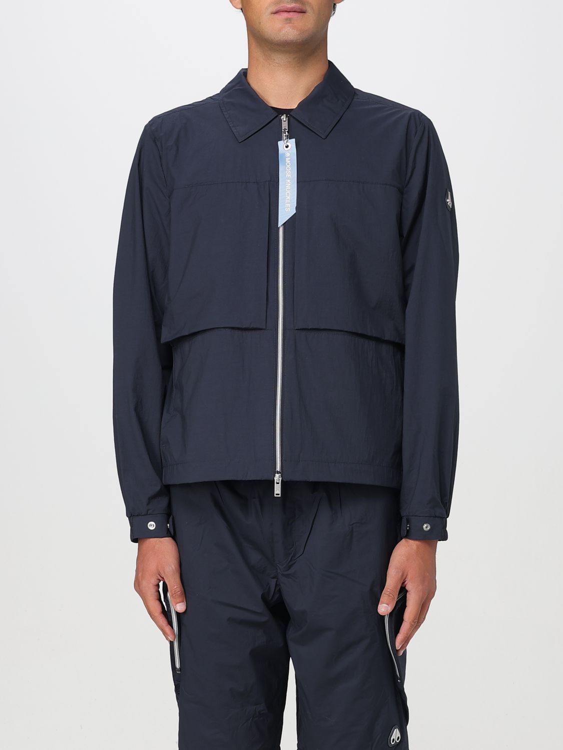 Moose Knuckles Jacket  Men Color Navy