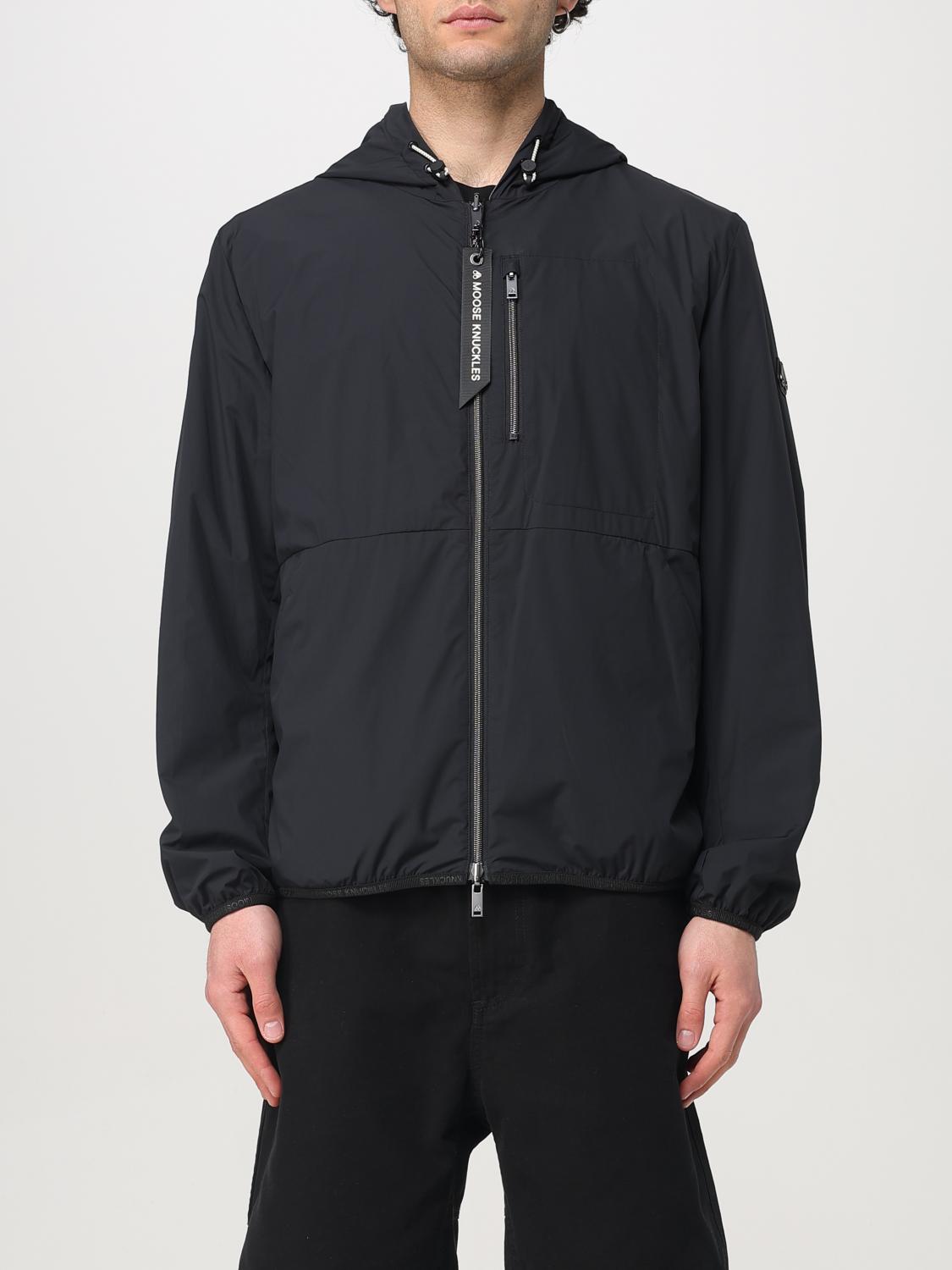 Moose Knuckles Jacket  Men Color Black In Blue