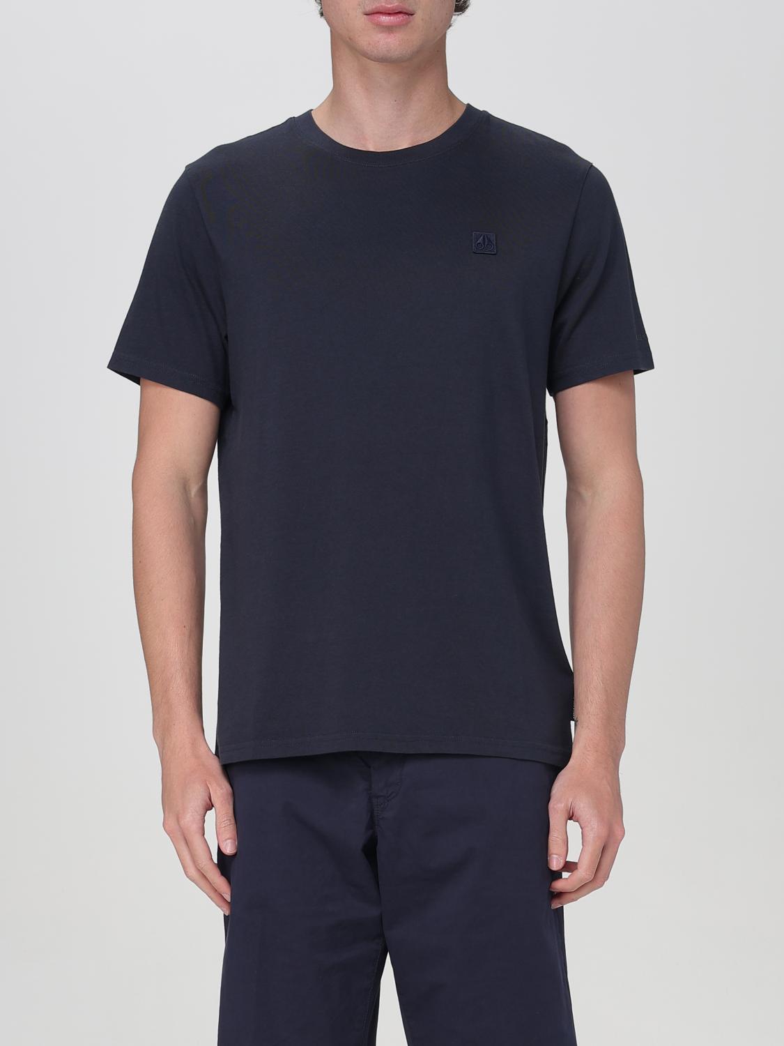 MOOSE KNUCKLES T-SHIRT MOOSE KNUCKLES MEN COLOR NAVY 429318045