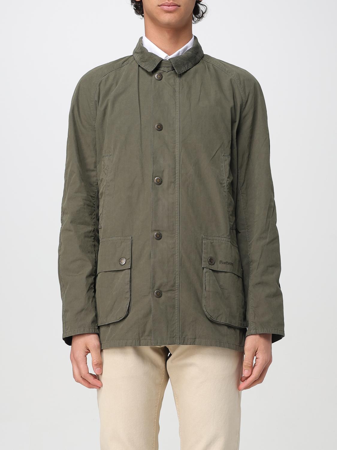 Barbour Jacke Herren Farbe Olive In Olive