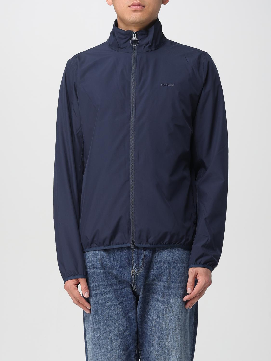 Barbour Jacket Men Color Blue