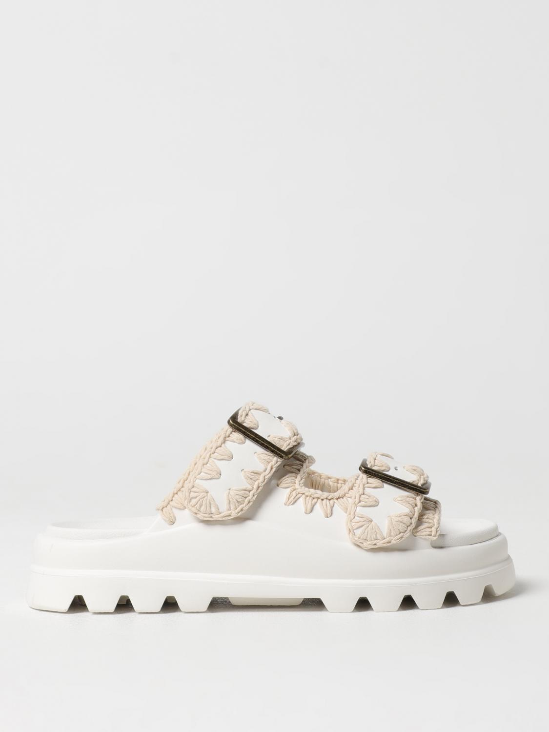 Mou Shoes Woman In White