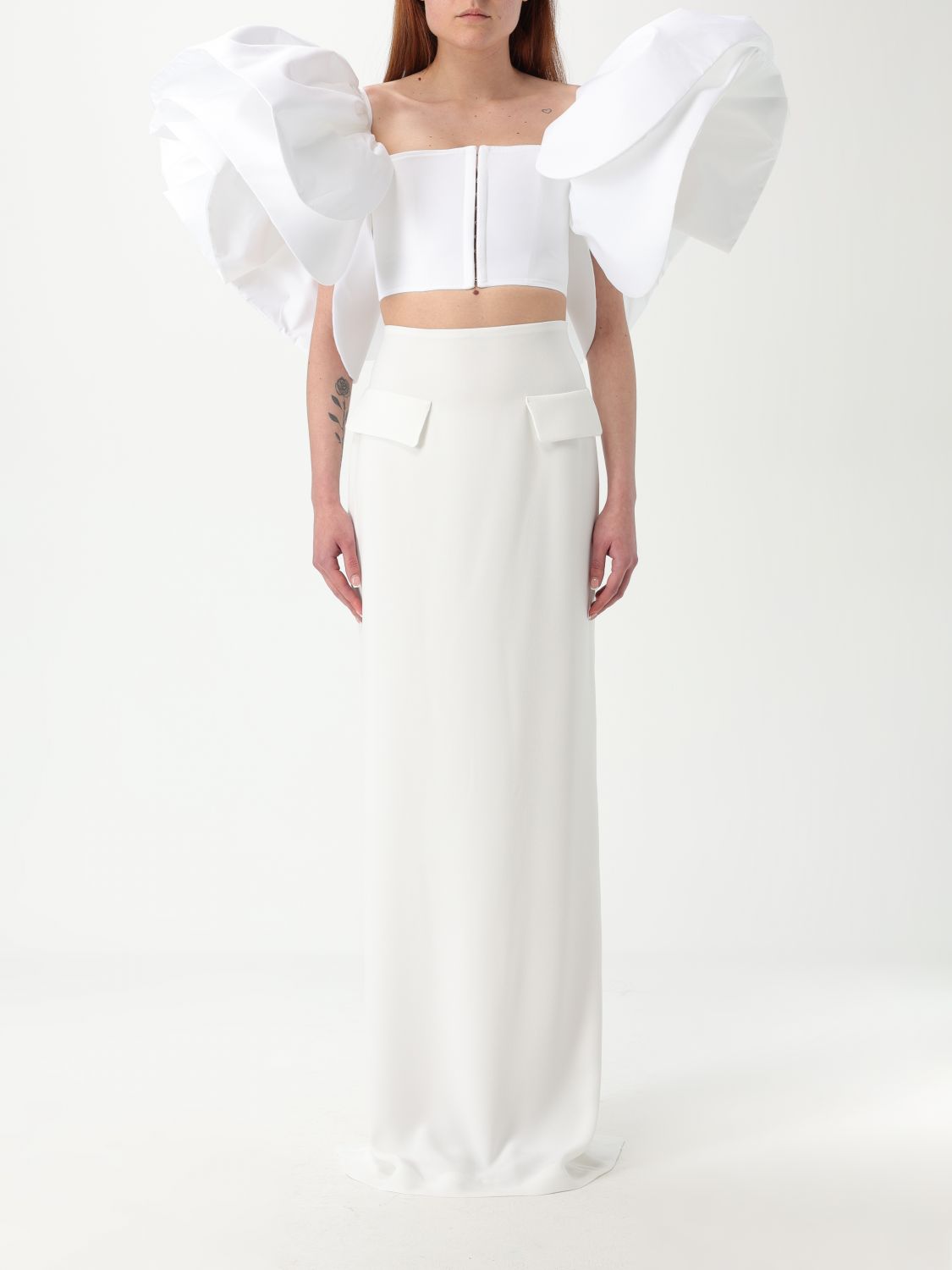 Monot Top  Woman Color White
