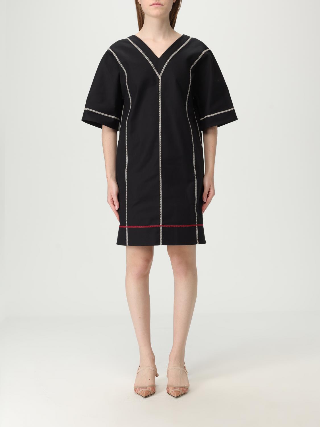 FENDI FENDI Dress Woman color Black　フェンディ ドレス ウーマン カラー ブラック