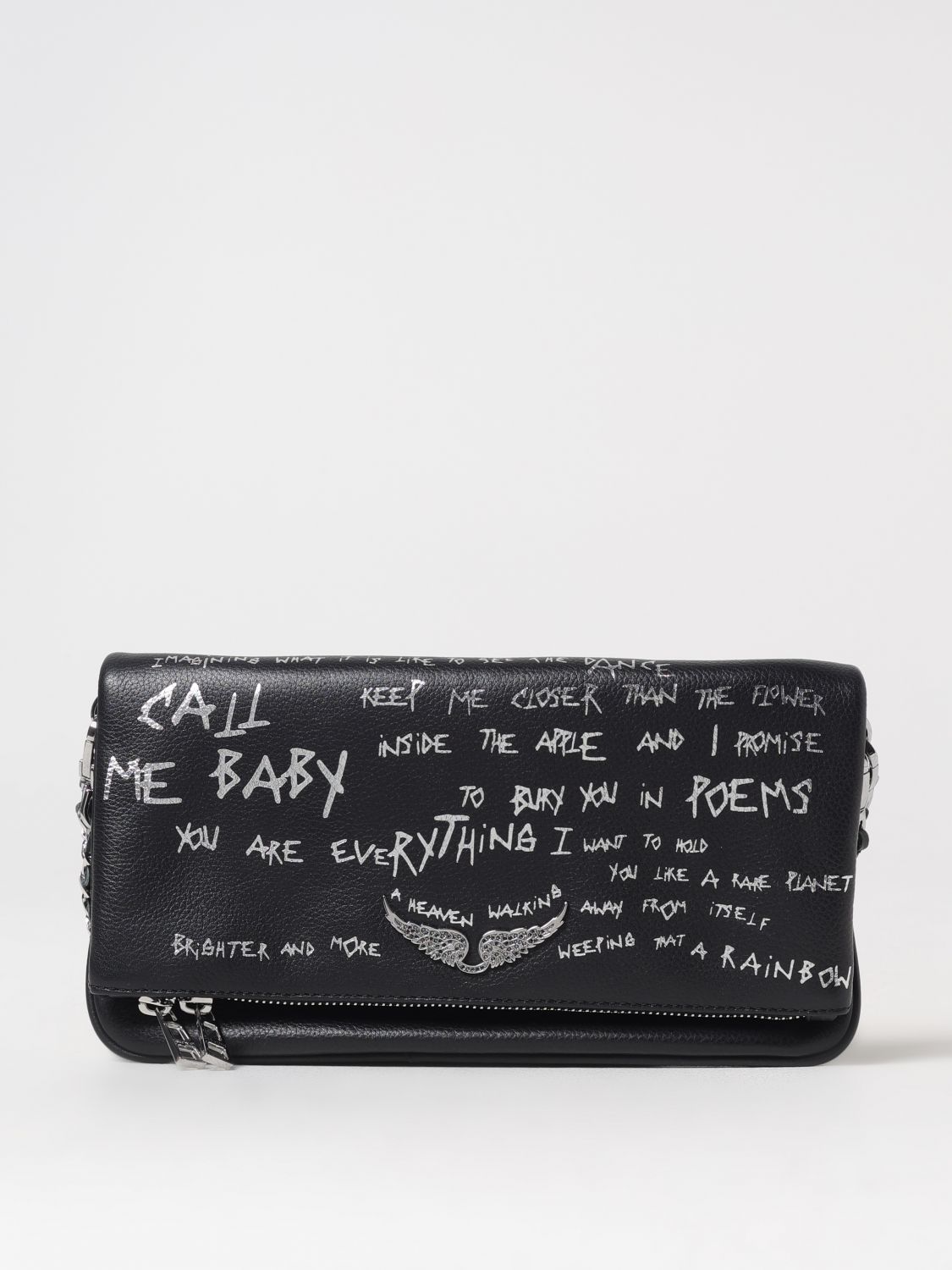 Shop Zadig & Voltaire Handbag Woman Color Black