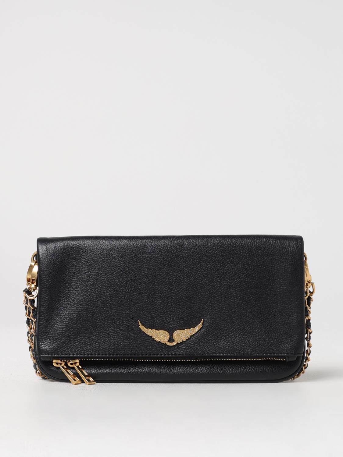 Zadig & Voltaire Clutch  Woman Color Gold In Gold