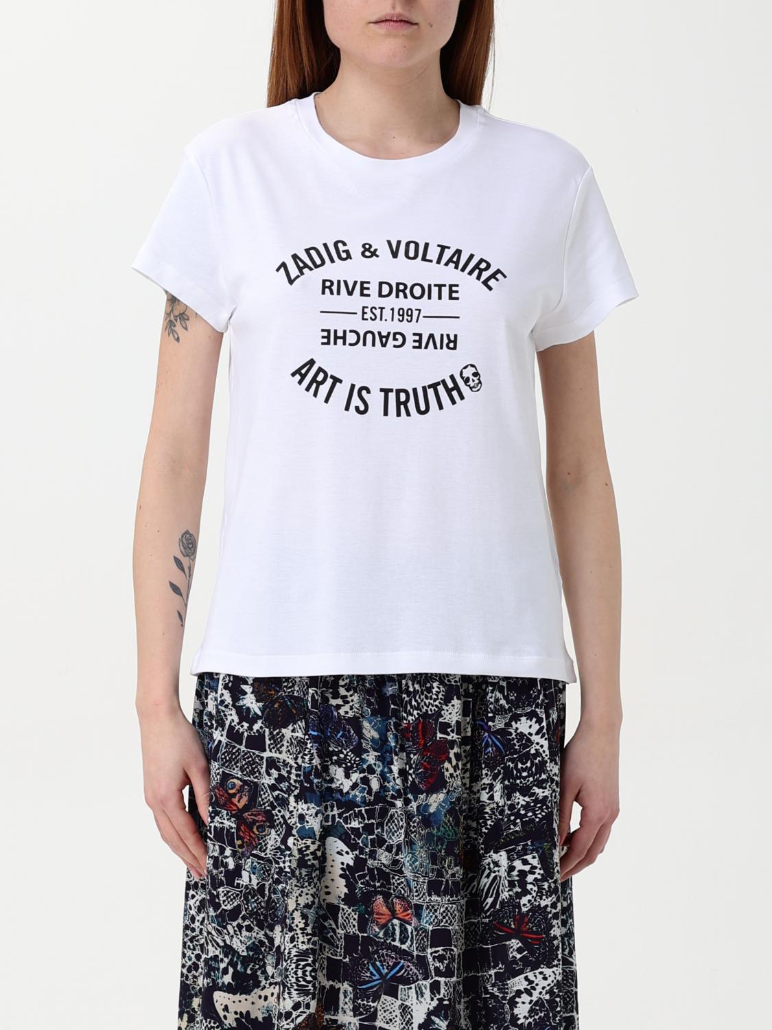 Zadig & Voltaire T-shirt Woman Color White In White