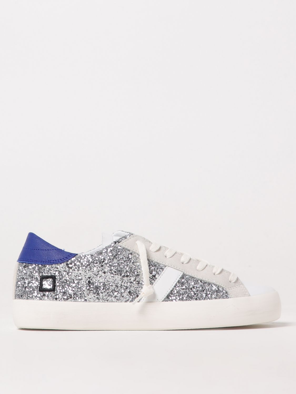 Shop Date Sneakers D. A.t. E. Woman Color Silver
