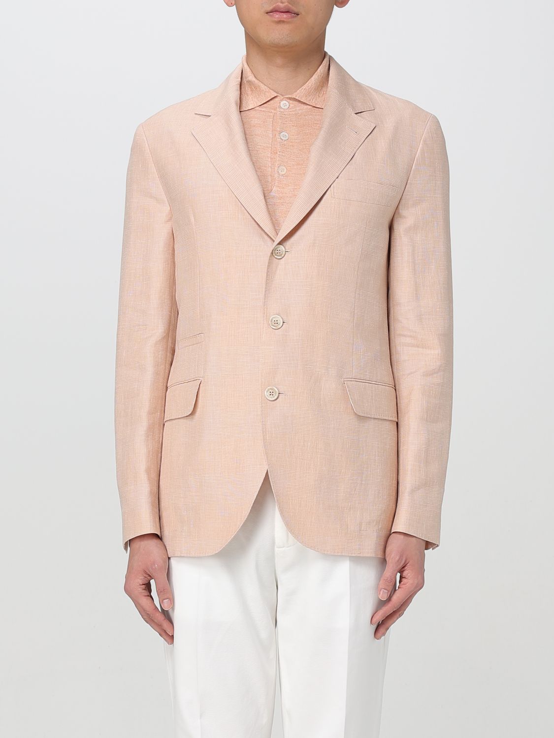 BRUNELLO CUCINELLI BLAZER BRUNELLO CUCINELLI MEN COLOR BEIGE 429901022