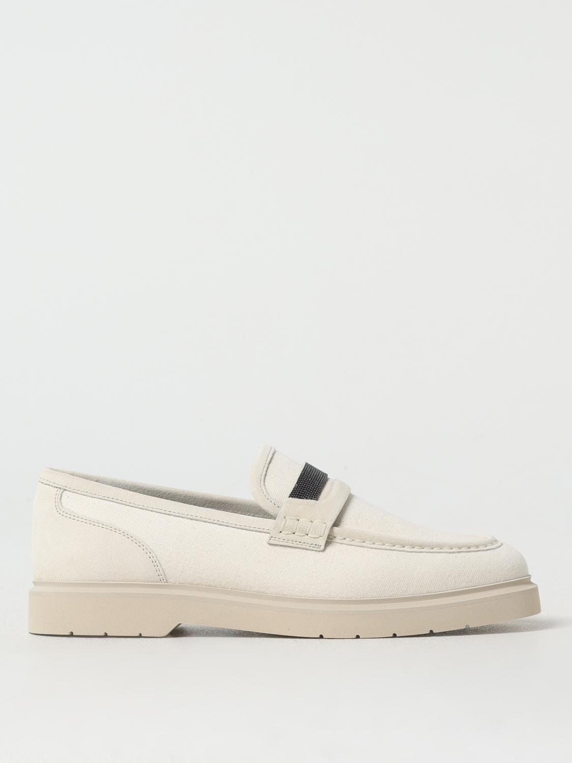 Loafer BRUNELLO CUCINELLI Woman color Ecru