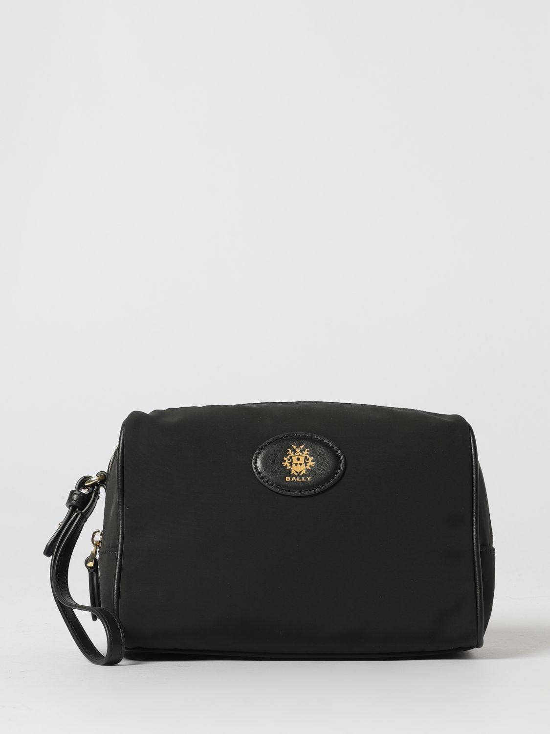Bally Handle Clutch Bag In Black