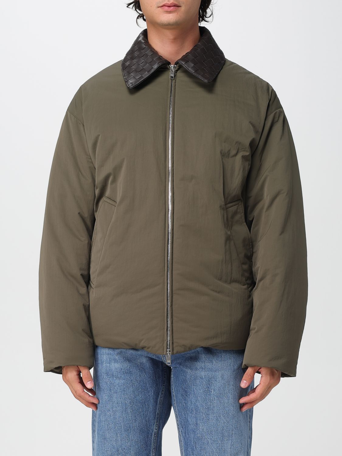 Bottega Veneta Jacket  Men Color Multicolor In Green