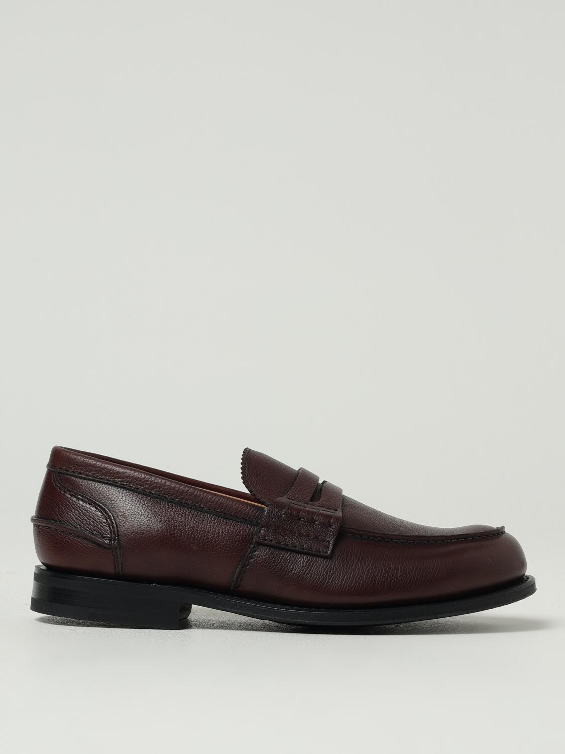 Church's Pembrey Penny Leather Loafers In Brown