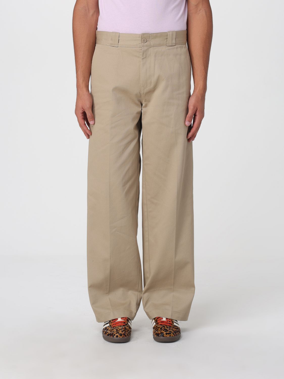Dickies Pants  Men Color Beige In Brown