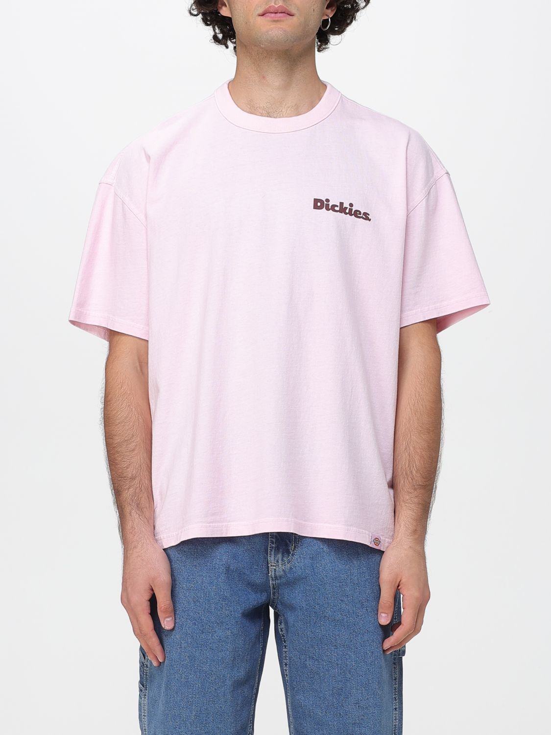 Dickies T-shirt  Men Color Pink In Pink