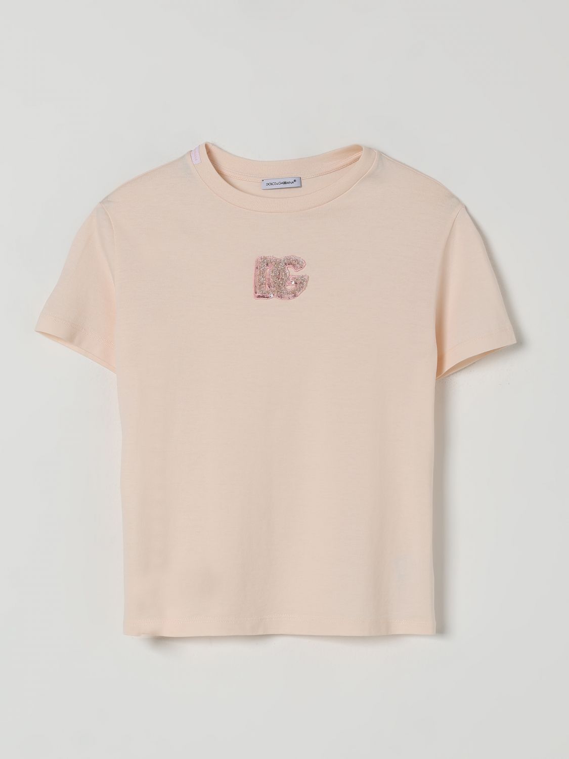 Dolce & Gabbana T-shirt Kids Color Pink In Pink