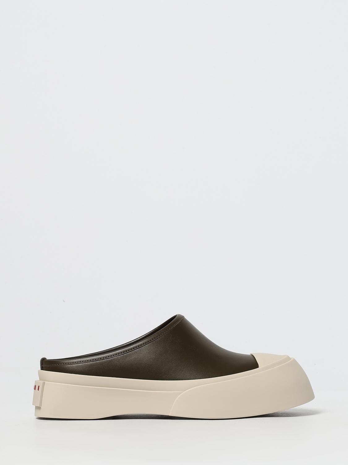 Marni Shoes  Men Color Sage In Green