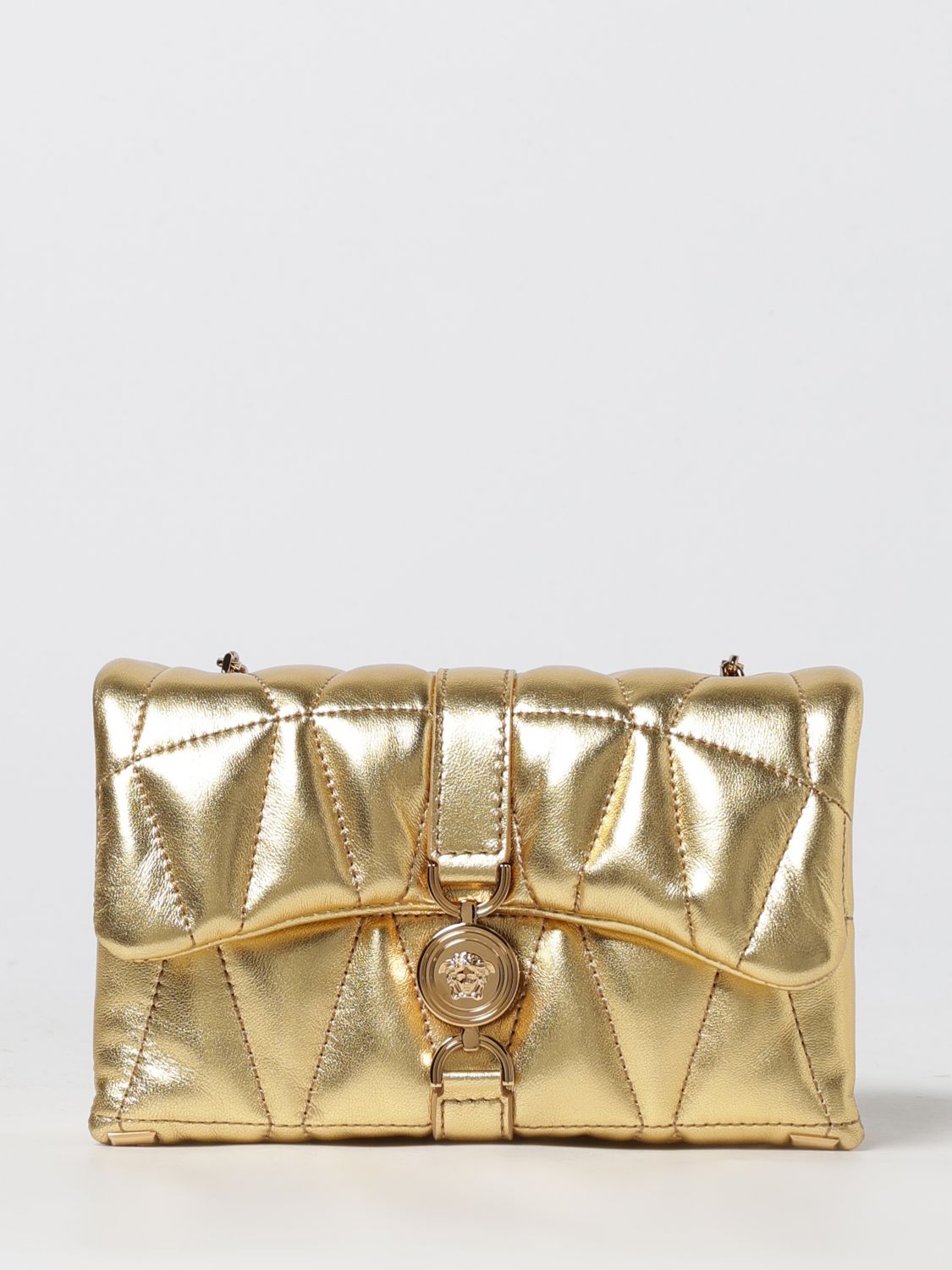 Versace Shoulder Bag  Woman Color Gold In Gold