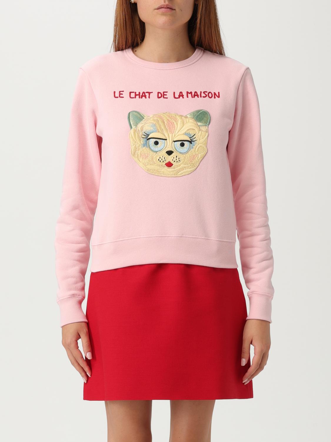 VALENTINO VALENTINO Sweatshirt Woman color Pink　VALENTINO スウェットシャツ レディース カラー ピンク