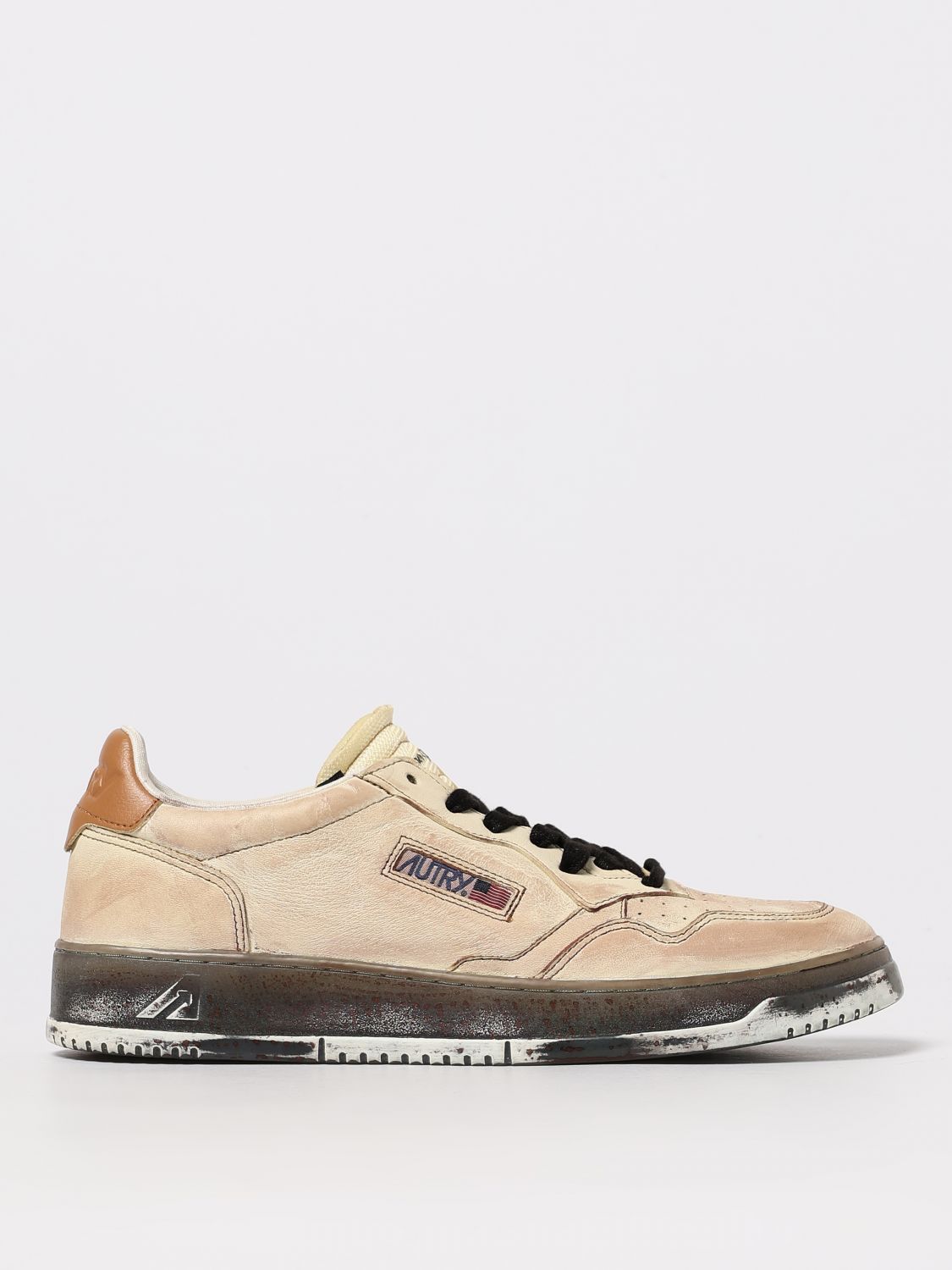 Autry Sneakers Men Color Brown In Neutral