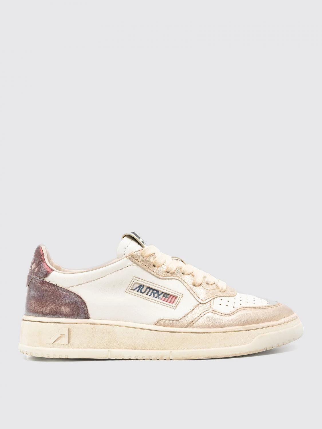 Autry White Low Top Sneakers In White