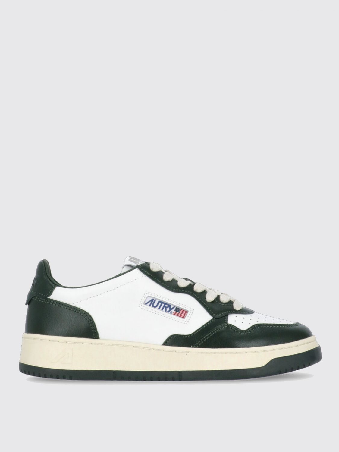 Autry Medalist Low Sneakers In Green