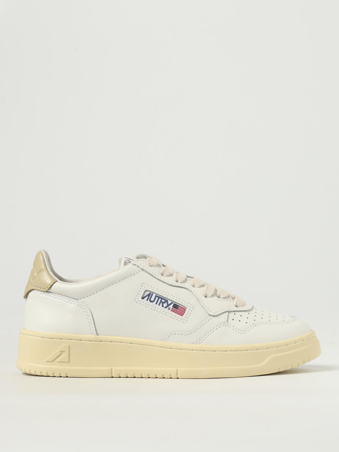 Autry 'medalist' Sneakers In Leather In White