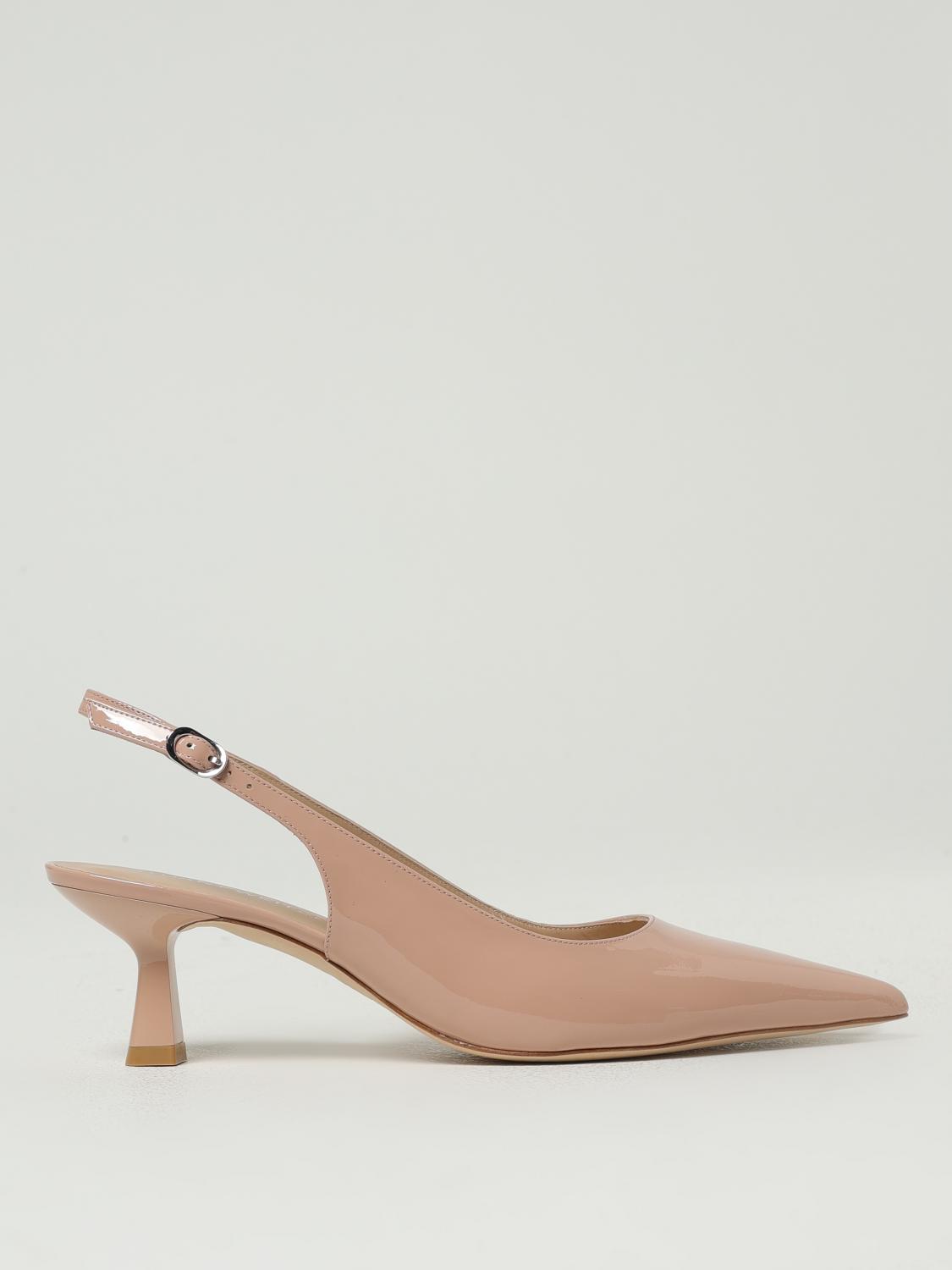 Stuart Weitzman Shoes Woman Color Nude In Brown