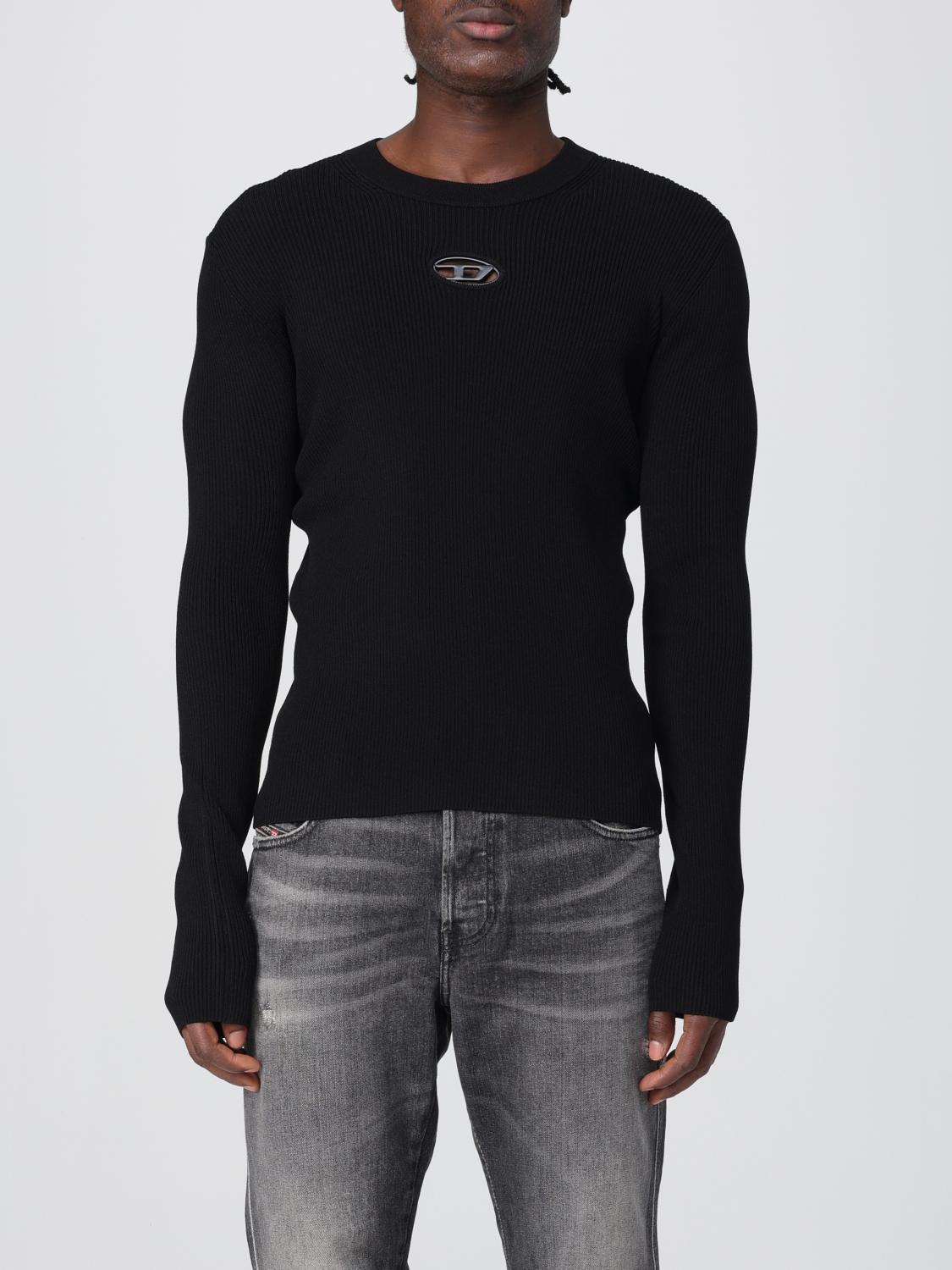 Sweater Diesel Men Color Black