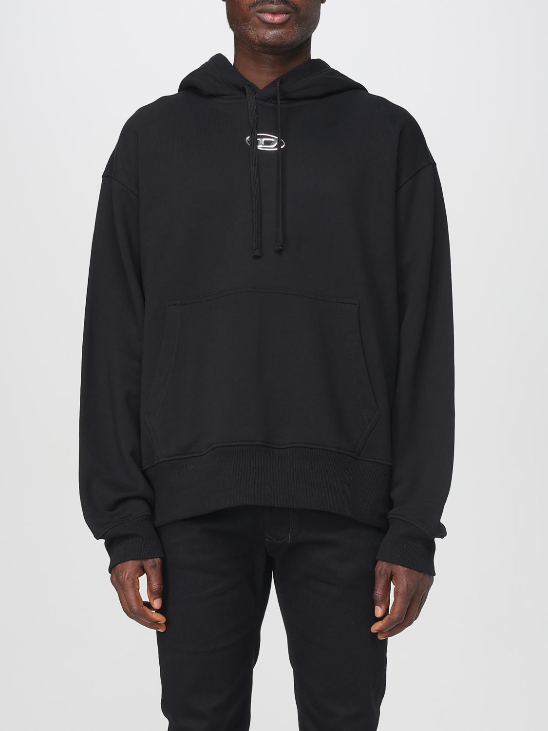 Diesel Ανδρών Μαύρο Sweatshirt Men Color