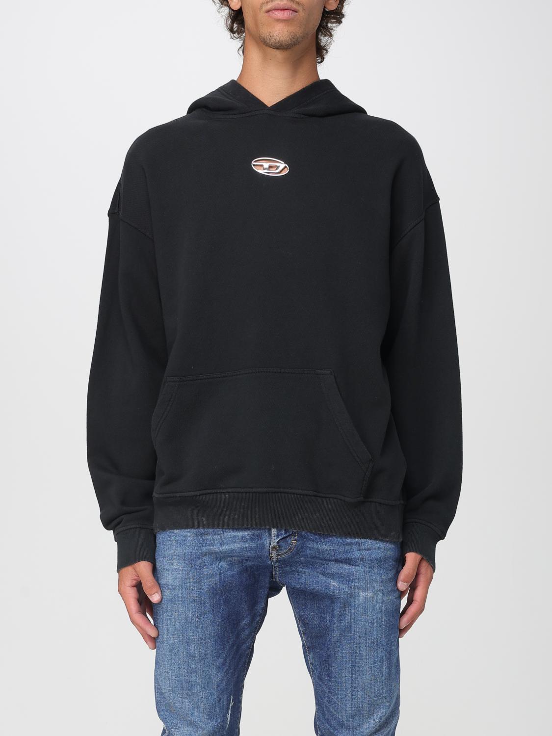 Diesel Ανδρών Μαύρο Sweatshirt Men Color