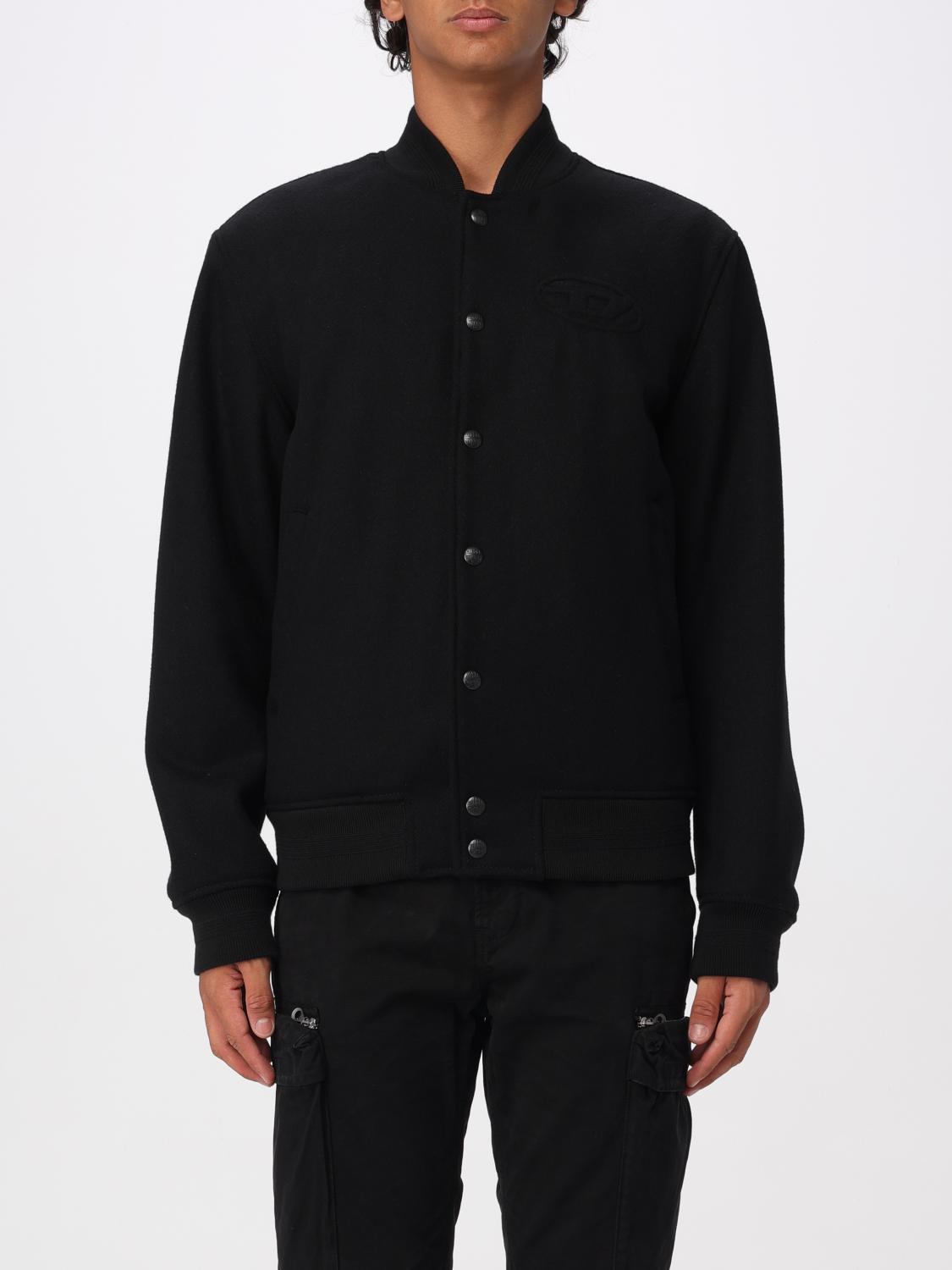 Diesel Jacket Men Color Black In Black