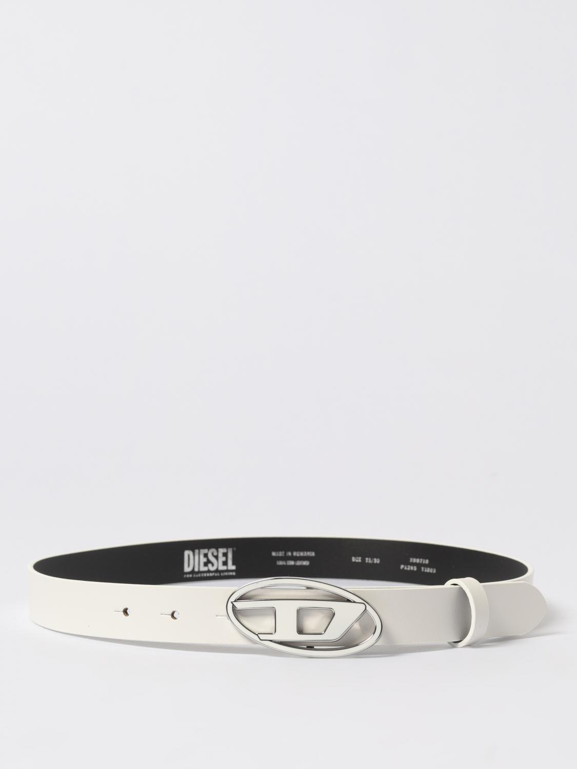 Diesel Damen Weiß Belt Woman Color