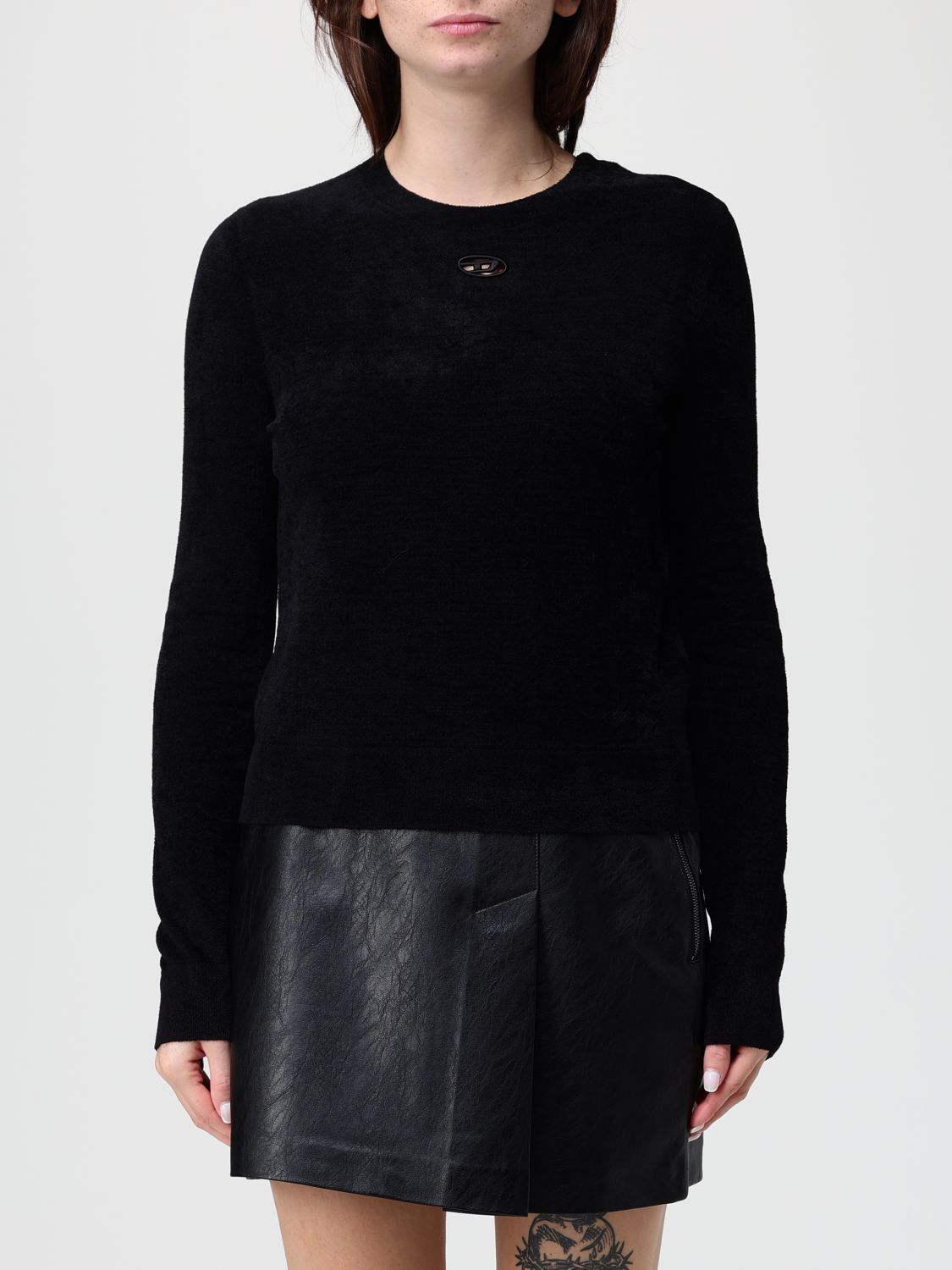 DIESEL Pullover Damen Farbe Schwarz